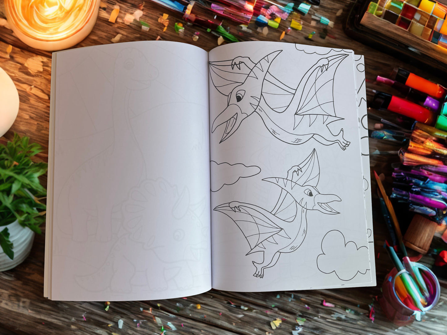 Adventure Colouring Book