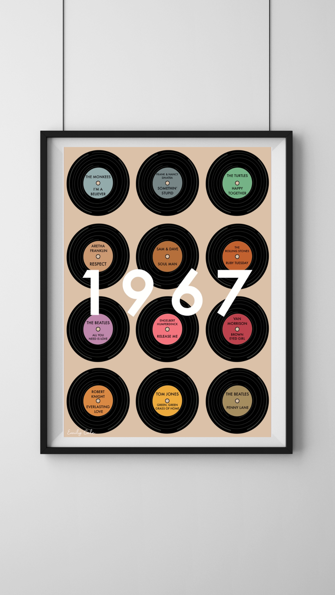 Personalised Vinyl Poster Prints