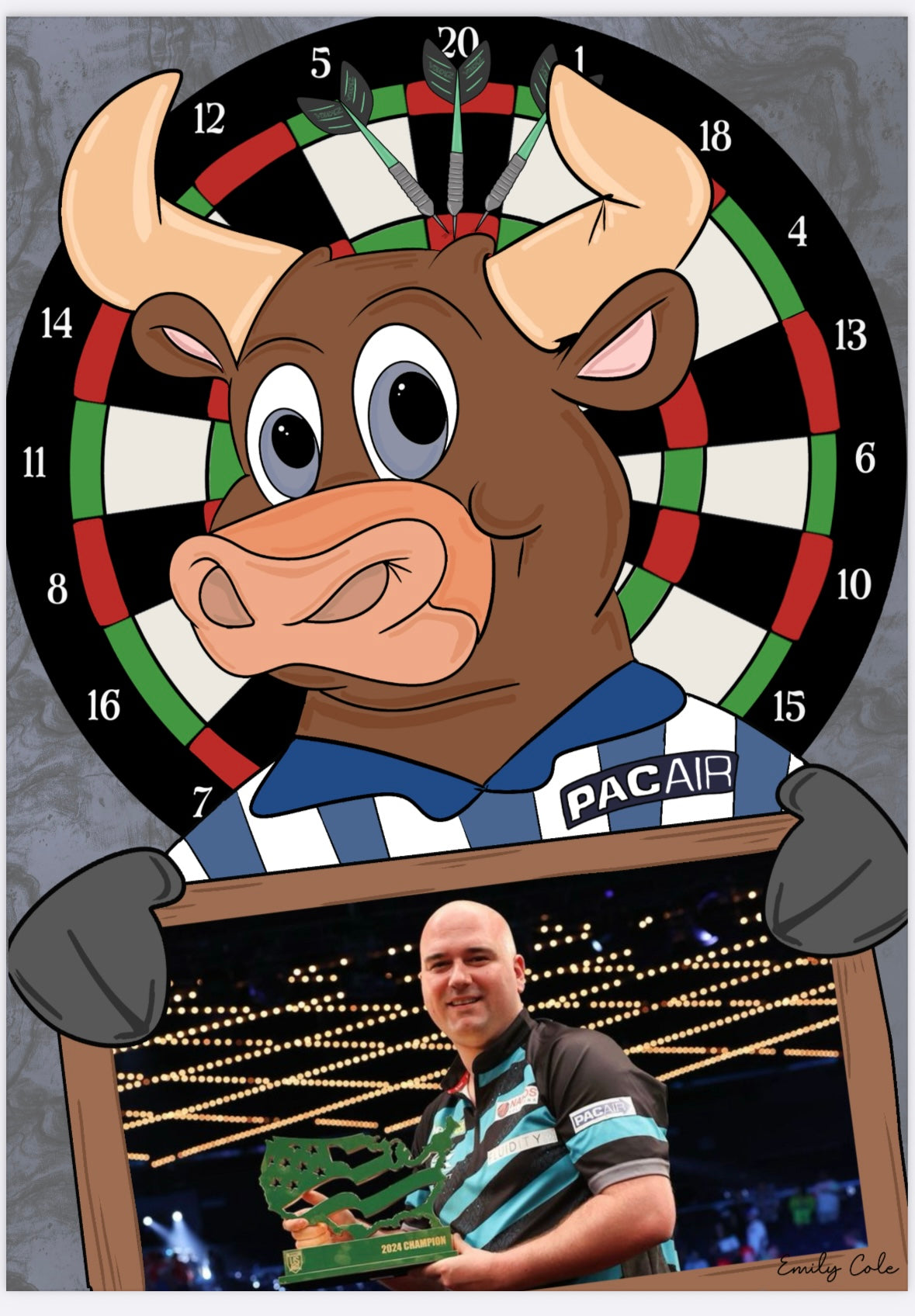 A1 Darts Poster