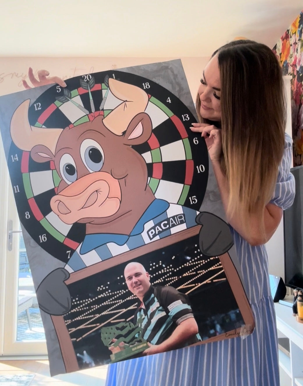 A1 Darts Poster