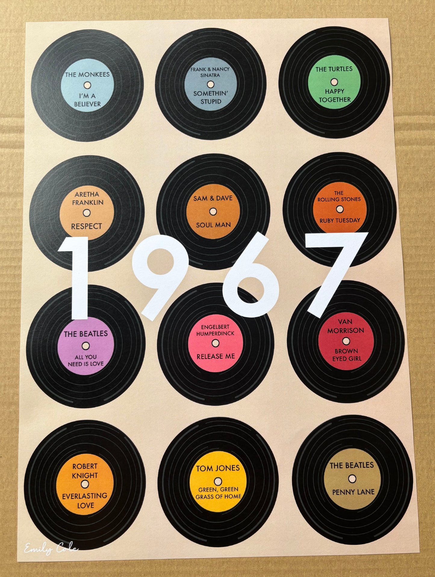Personalised Vinyl Poster Prints