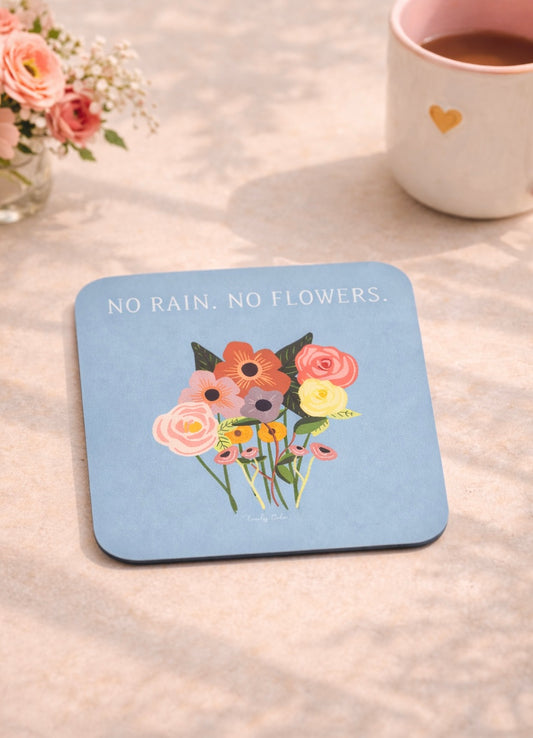 Set of 4 Bold & Vibrant Affirmation Coasters
