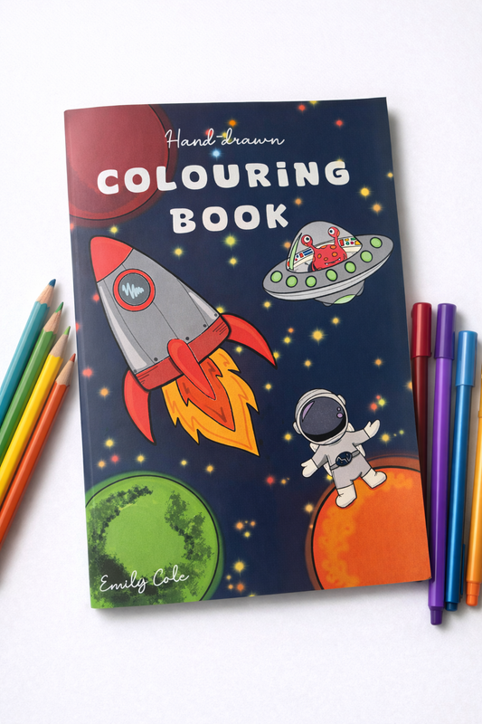 Adventure Colouring Book