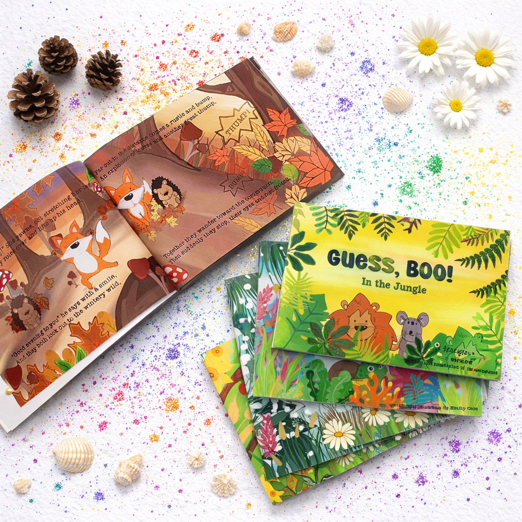 Guess, Boo! Complete Set Children’s Rhyming Adventure Books