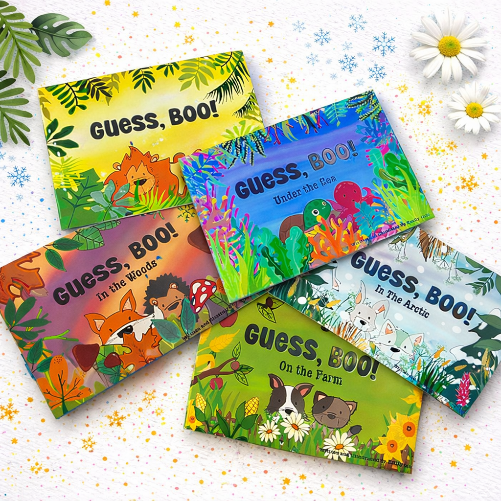 Guess, Boo! Complete Set Children’s Rhyming Adventure Books