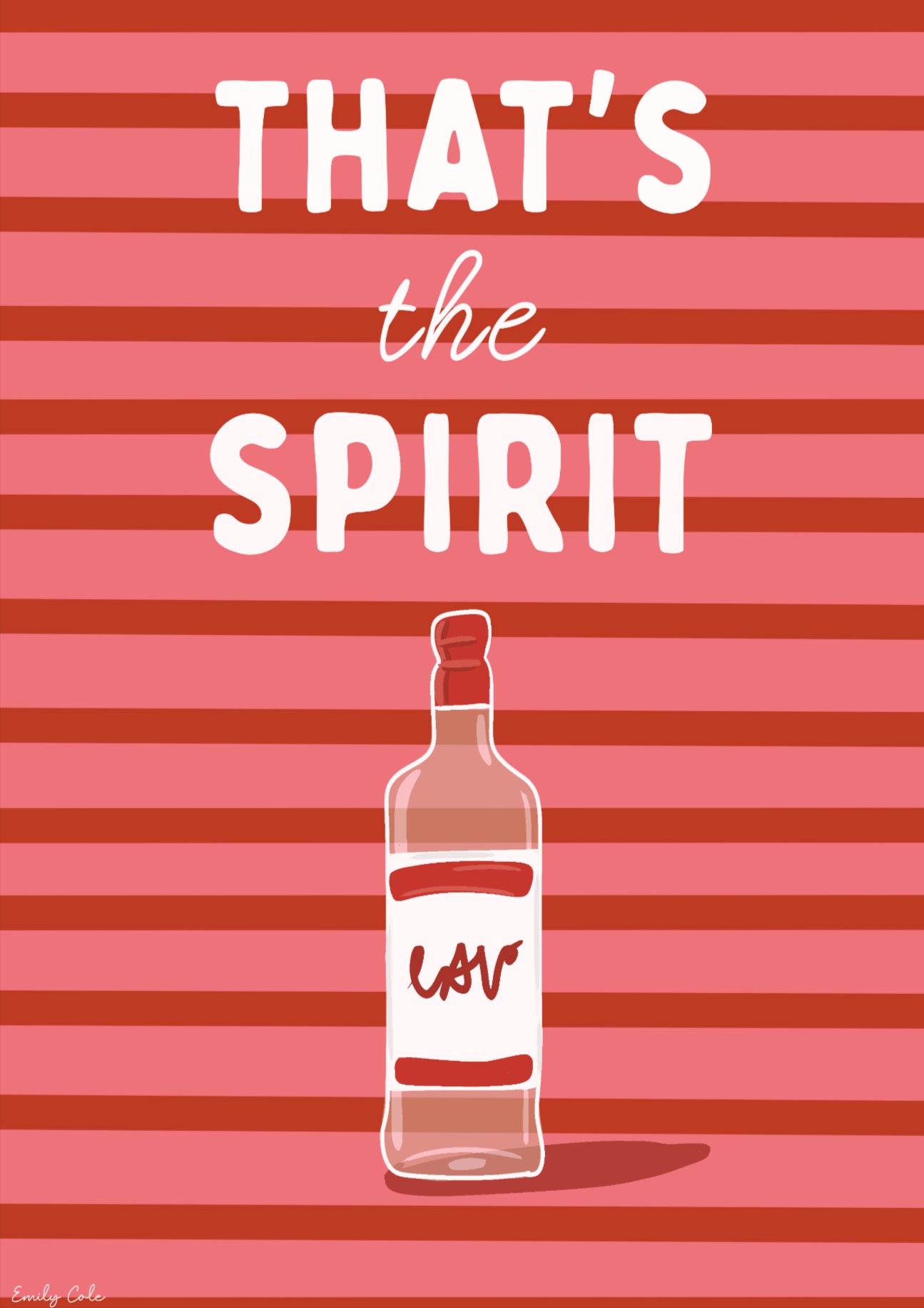 Set of 5 A4 Retro Cocktail Themed Poster Prints